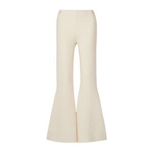 GABRIELA HEARST High-Waisted Flare Trousers Women MARFIL Pants